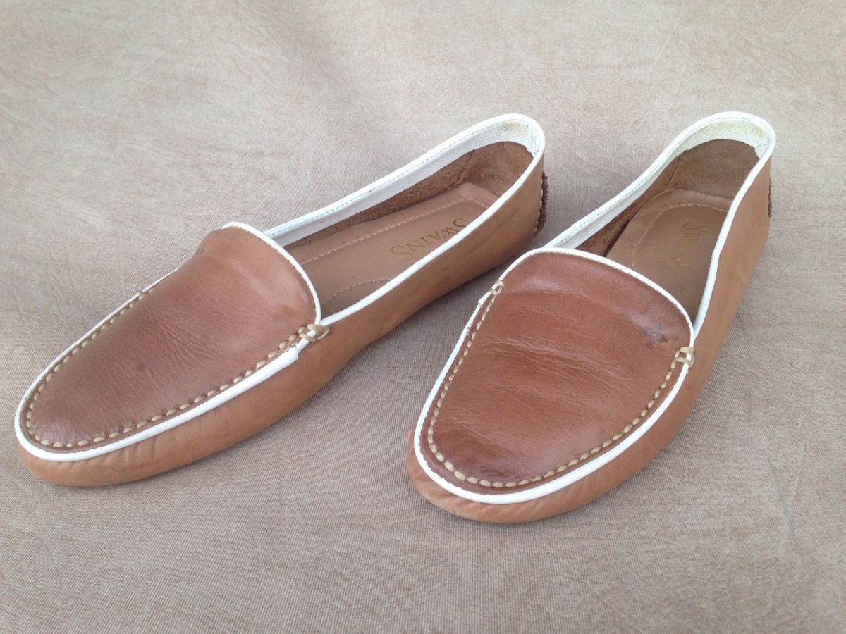 mocassim feminino de pelica