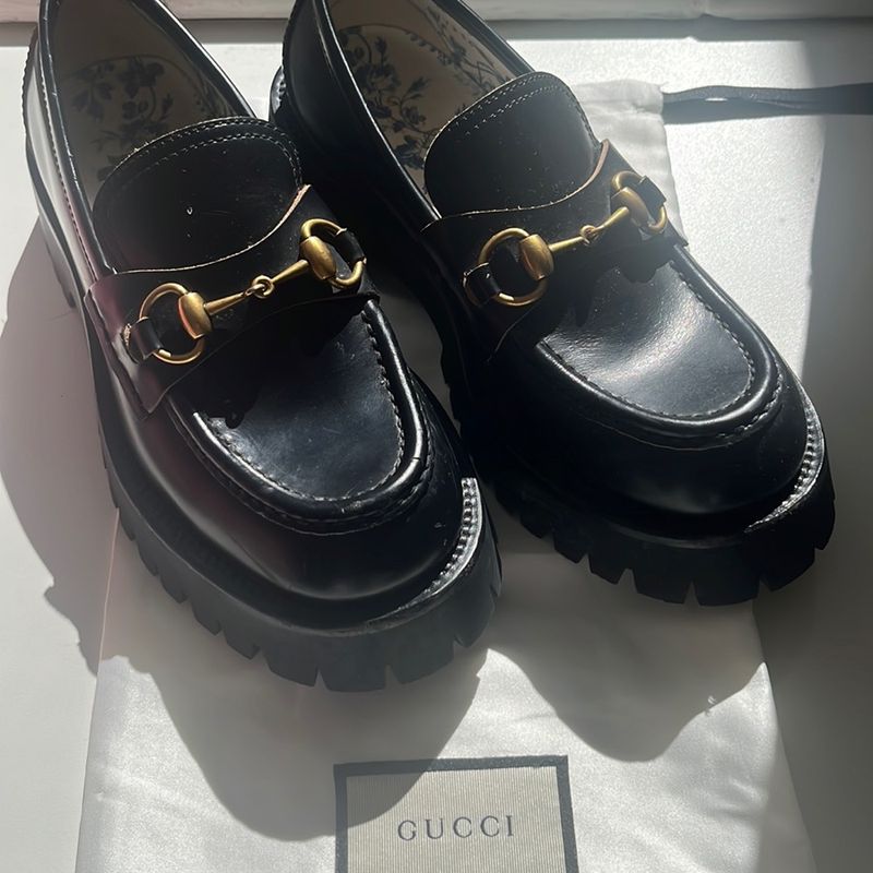 Mocassim Gucci 35 Brasil, Sapato Feminino Gucci Usado 90519825