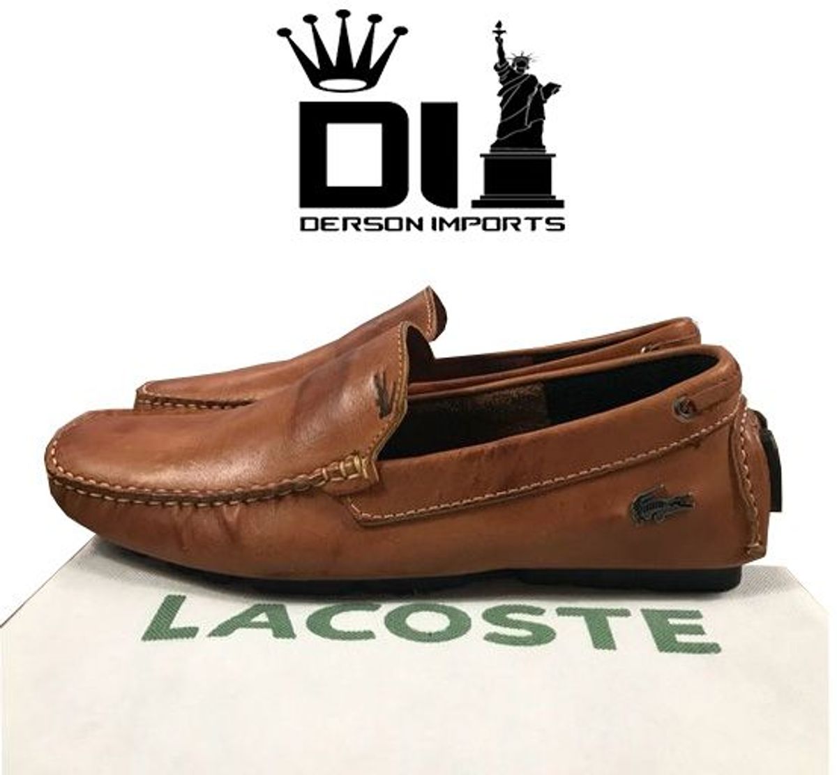 mocassim masculino lacoste original