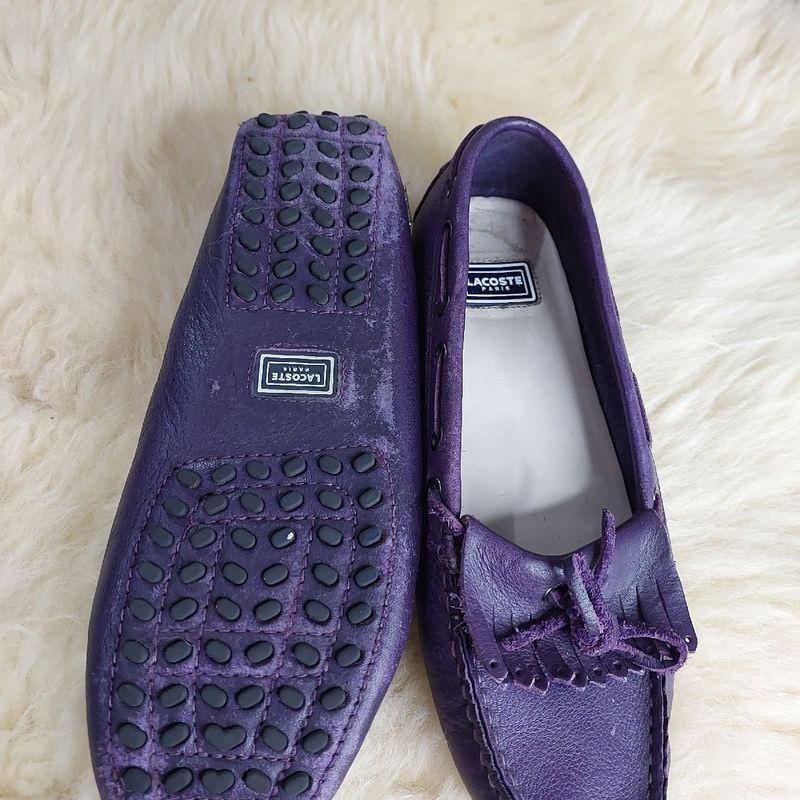 Sapato store mocassim lacoste