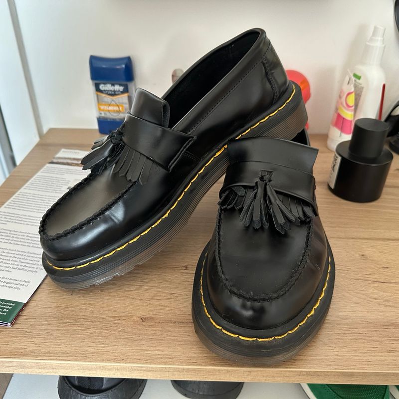 Mocassim Masculino Martens Couro Vegano Martens Usado