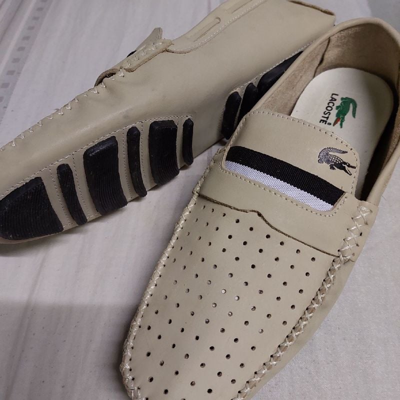 Mocassim lacoste sale mercado livre