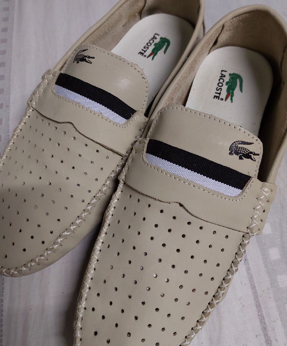 Mocassim lacoste hot sale mercado livre