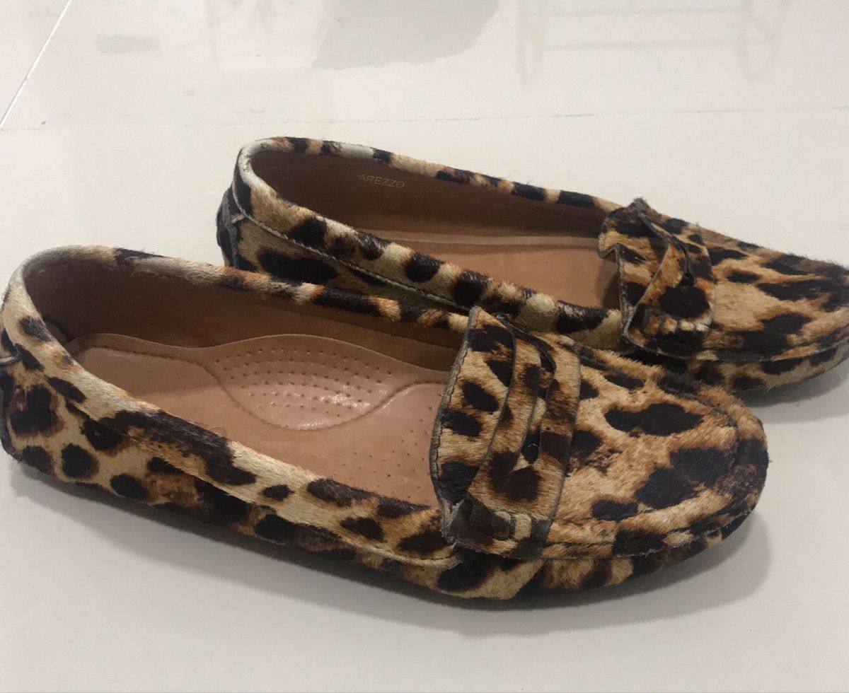 mocassim onça arezzo