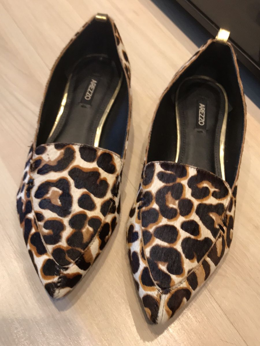 mocassim onça arezzo