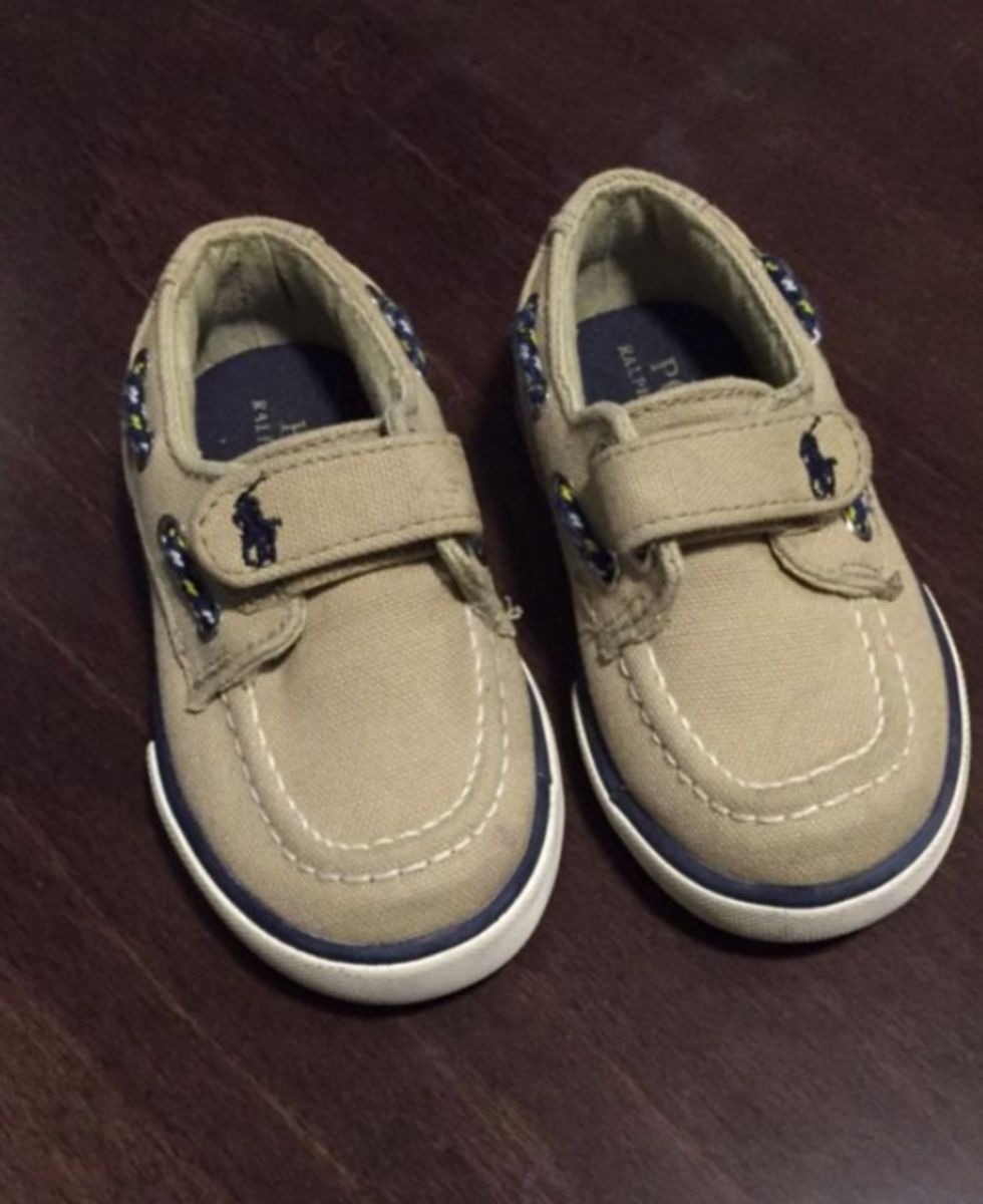 mocassim infantil polo