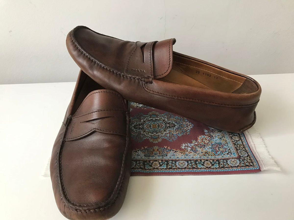 mocassim prada masculino