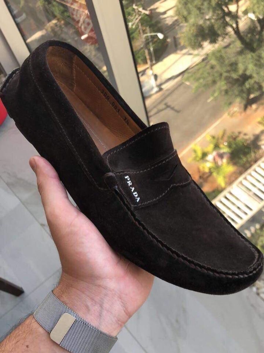 mocassim prada masculino