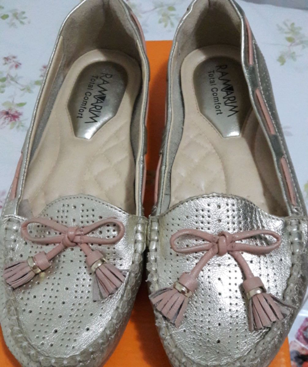 mocassim feminino ramarim