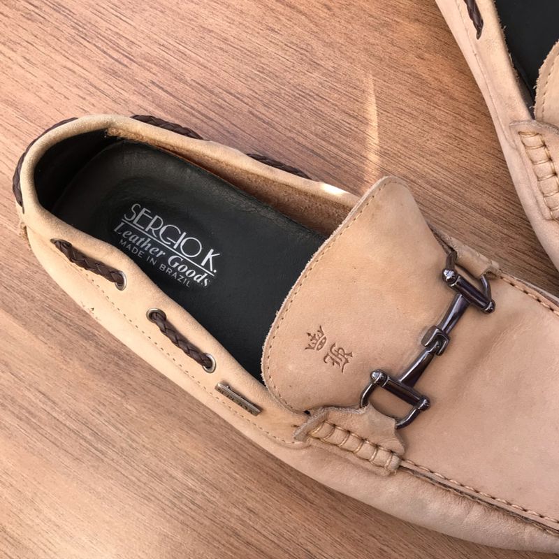 Mocassim Sérgio K Sapato Masculino Sergio K Usado 71057298 enjoei