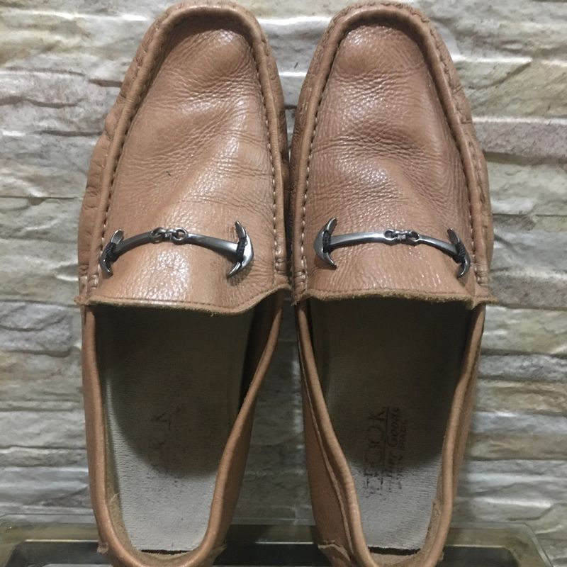 Mocassim Sérgio K em Couro Legítimo Sapato Feminino Sergio K Usado  83091309 enjoei