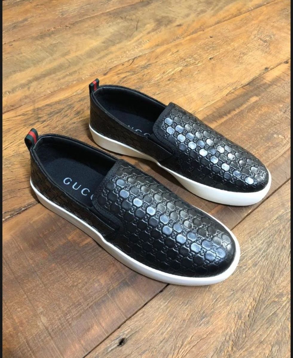 sapato gucci branco masculino