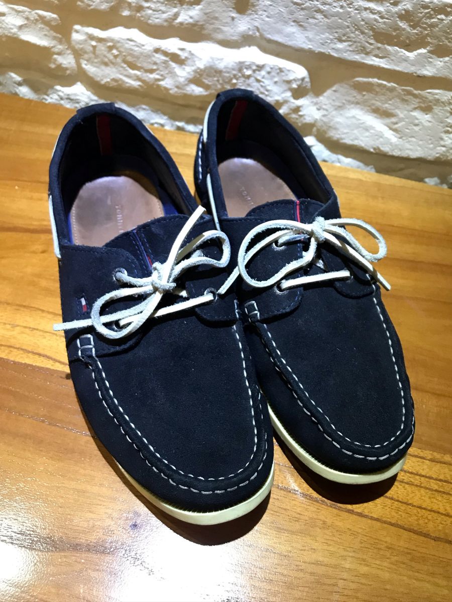 sapato mocassim tommy hilfiger