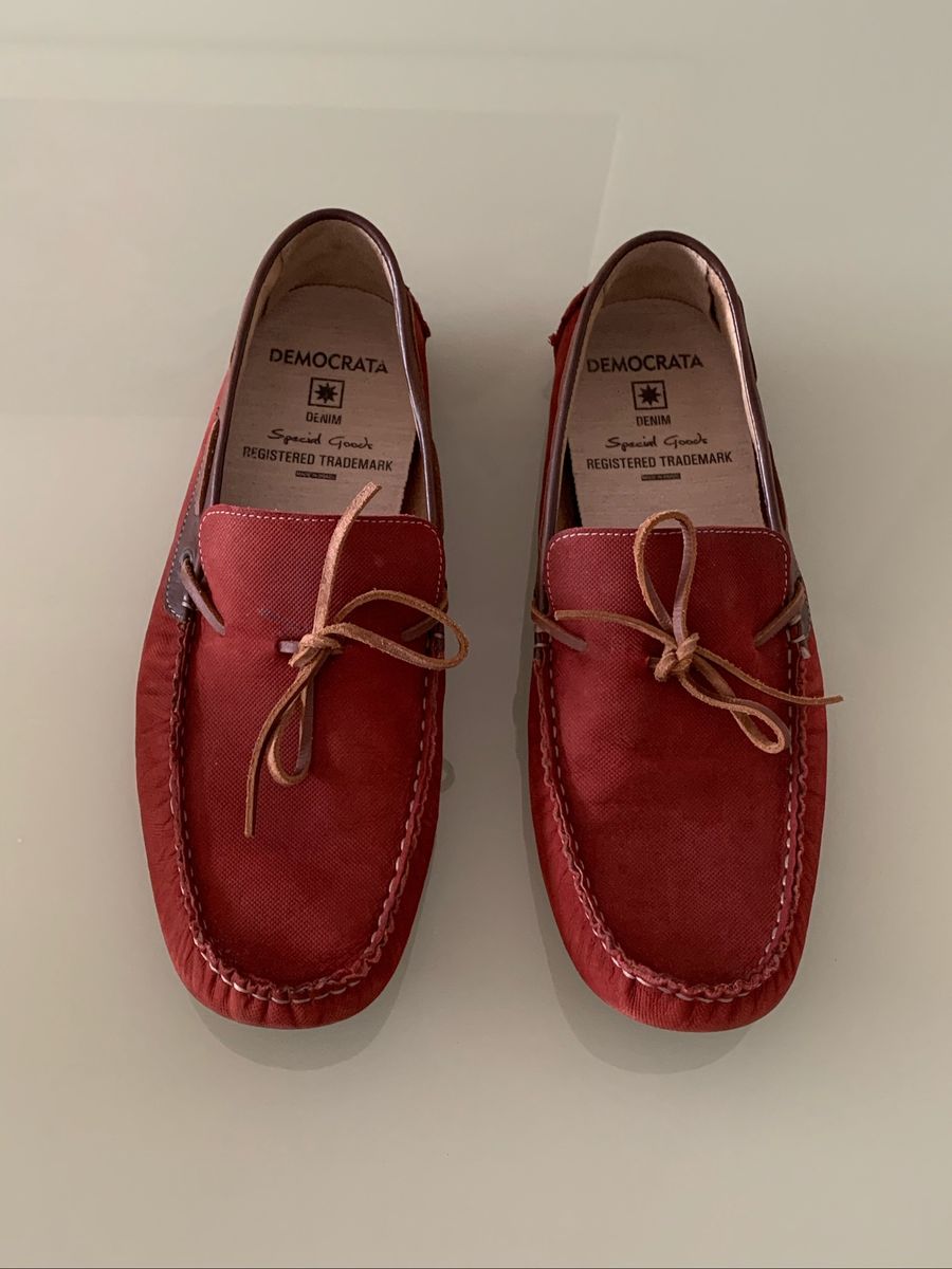 mocassim democrata vermelho