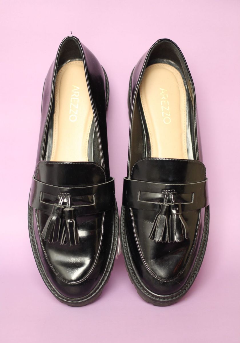 mocassim tratorado feminino