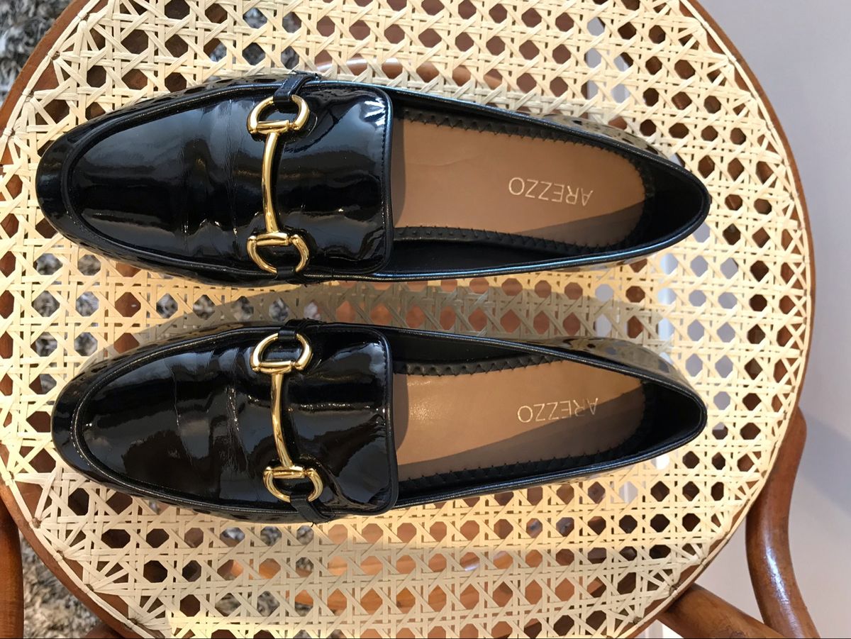 mocassim feminino arezzo