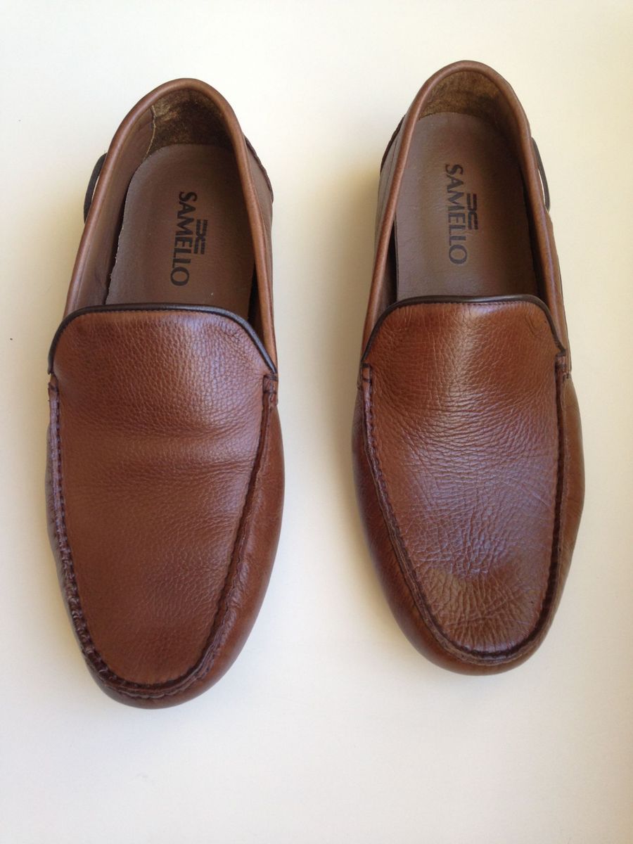samello mocassim masculino