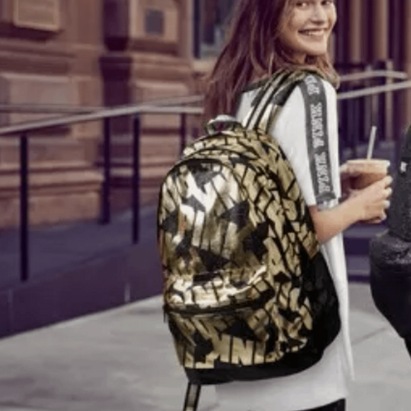 Mochila Backpack Victoria's Secret Bling Campus Lançamento