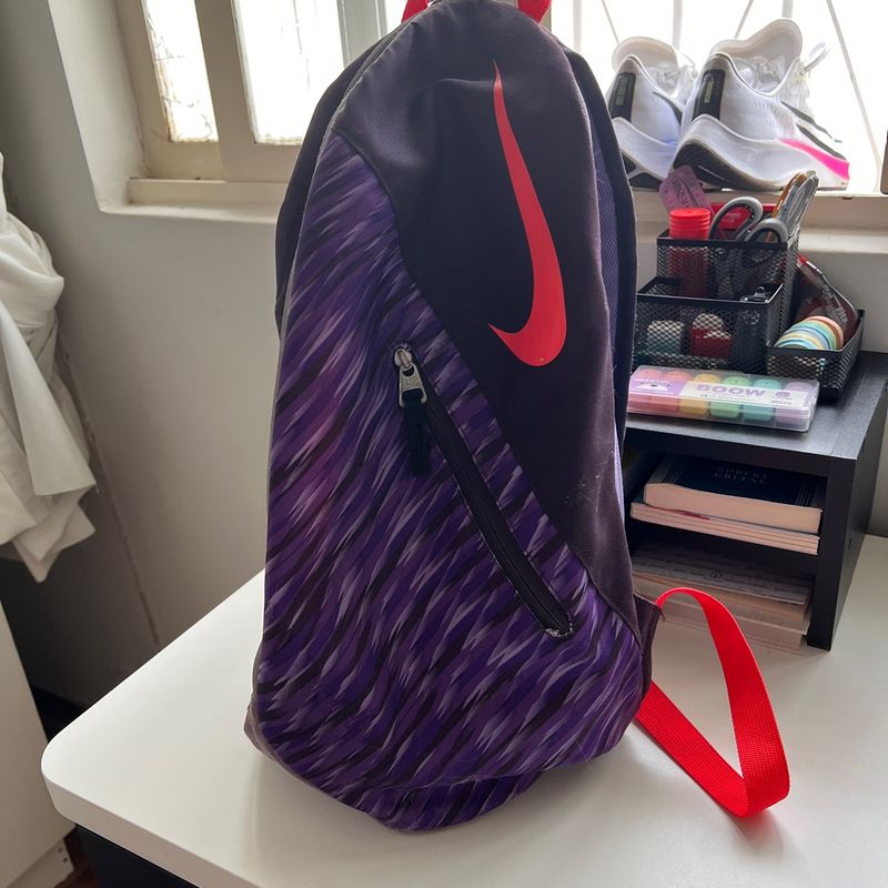 Mochila de Basquete Nike Kd Viii Max Air Kevin Durant Azul Roxa Volt Elite Mochila Feminina Nike Usado 94301533 enjoei