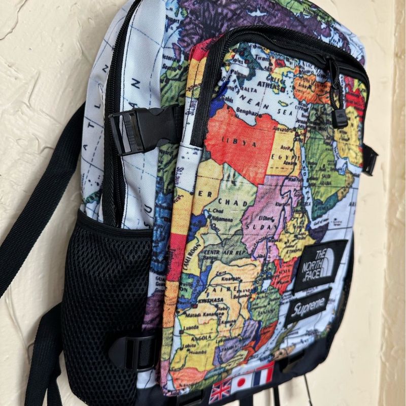 Mochila de Expedição Supreme The North Face 14 Ss World Map | The