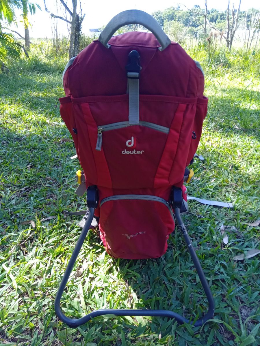 Mochila De Camping Deuter Kid Comfort Active De 12 Litros, Nueva, Azul