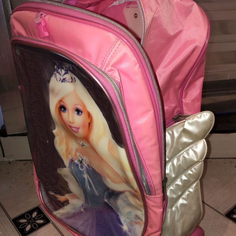 Bolsa Sestini Barbie Mochila Barbie Años 90 Celeste Kit Mochila