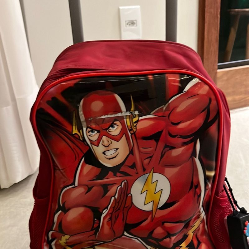 Mochila Flash Kids Menino Rodinha Flash Usado 97297269 enjoei