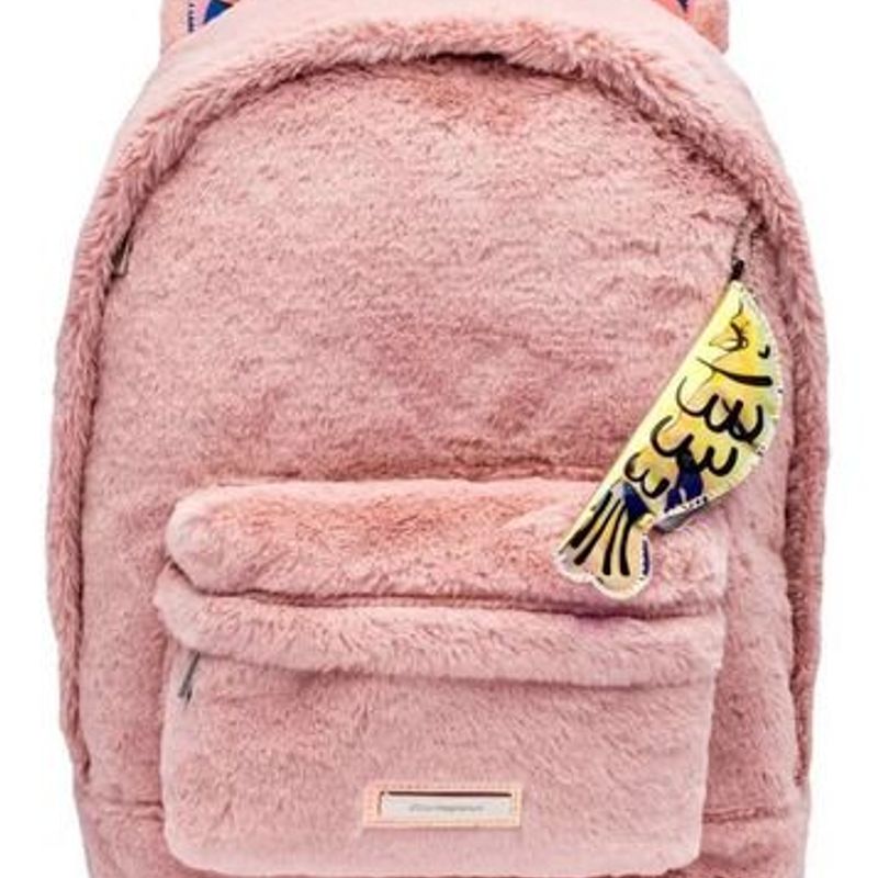 Mochila Orelhas De Gato Gatinho Rosa