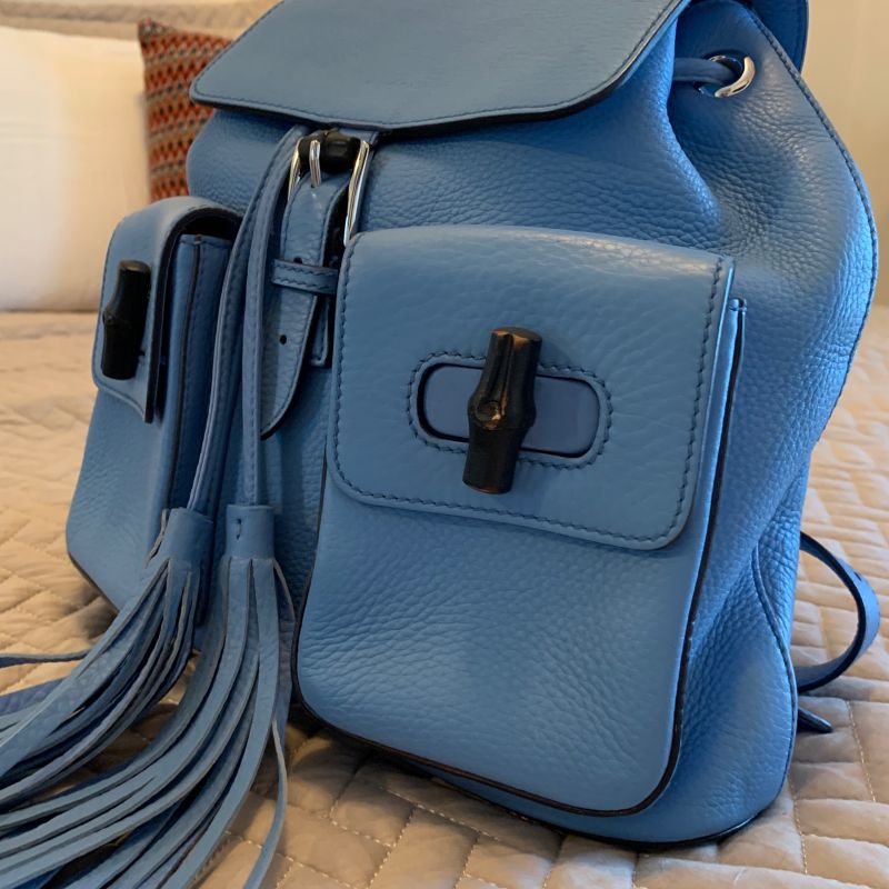 Mochila gucci online azul