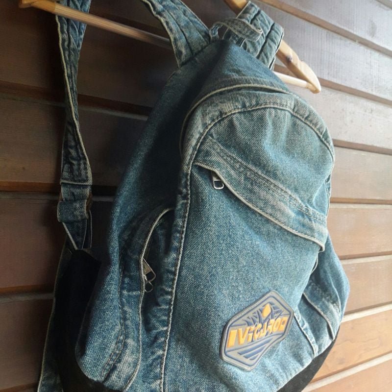 Mochila jeans anos sales 90