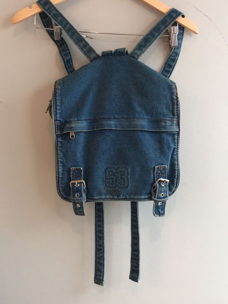 mochila jeans anos 90