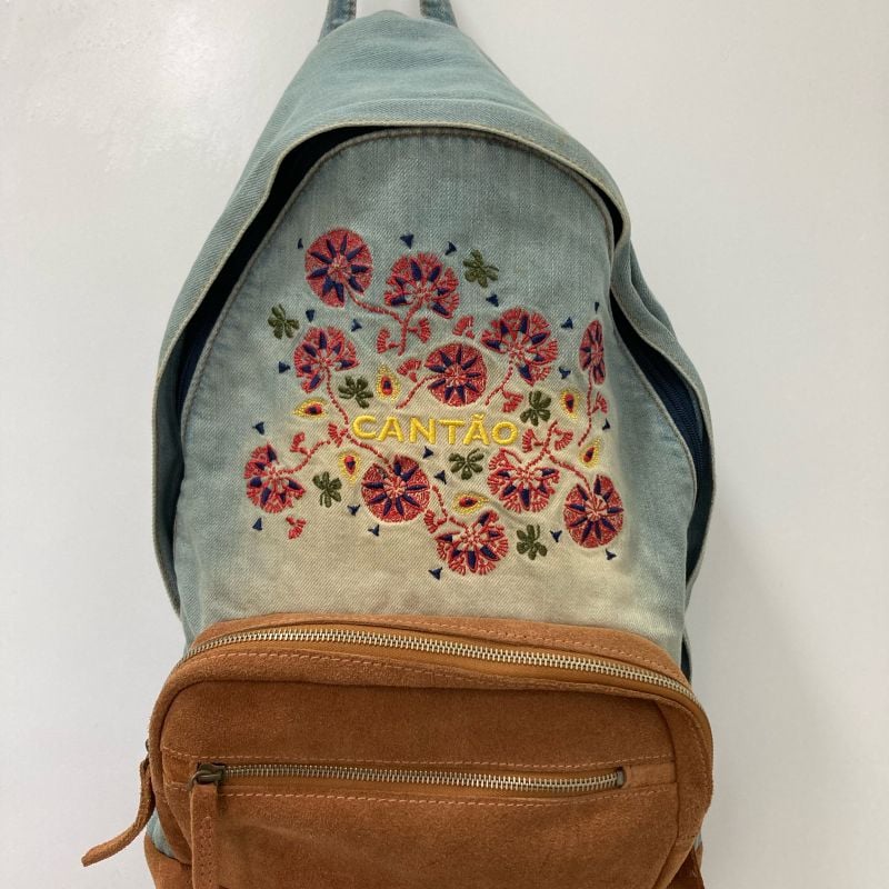 Mochila hot sale jeans cantão