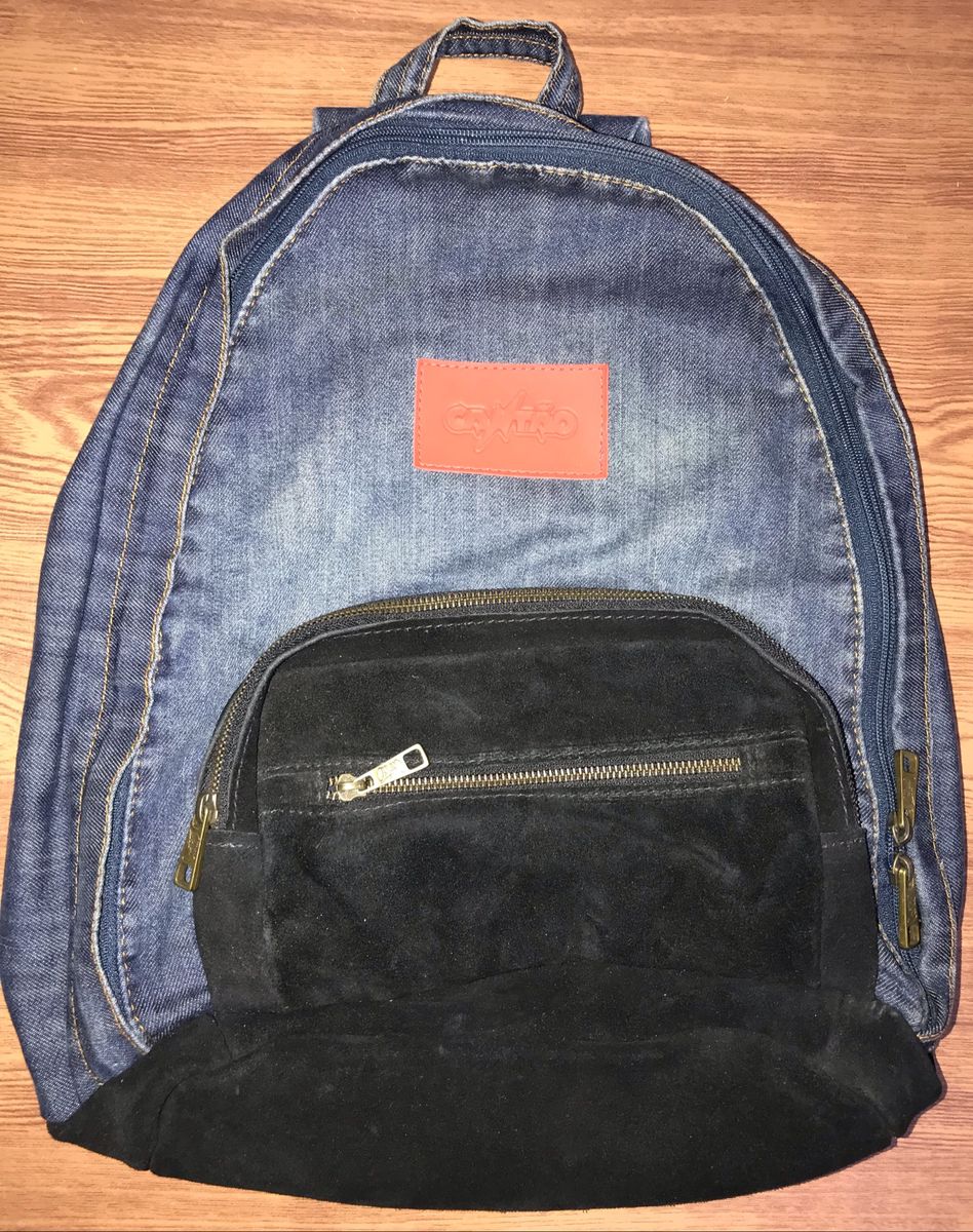 mochila jeans cantao