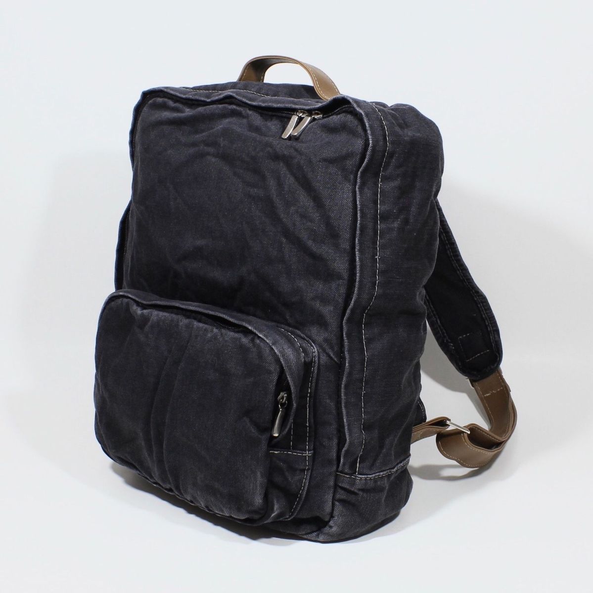 mochila jeans masculina