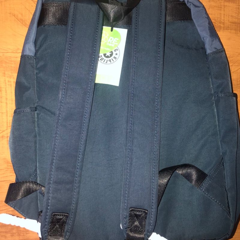 Mochila Kipling Genadi Mild Azul Bolsa Masculina Kipling Nunca Usado  102552452 enjoei