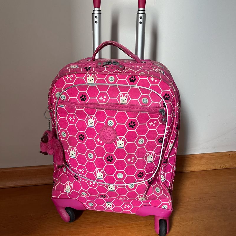 Mochila Kipling Rodinha Item Infantil Kipling Usado 109289838 enjoei