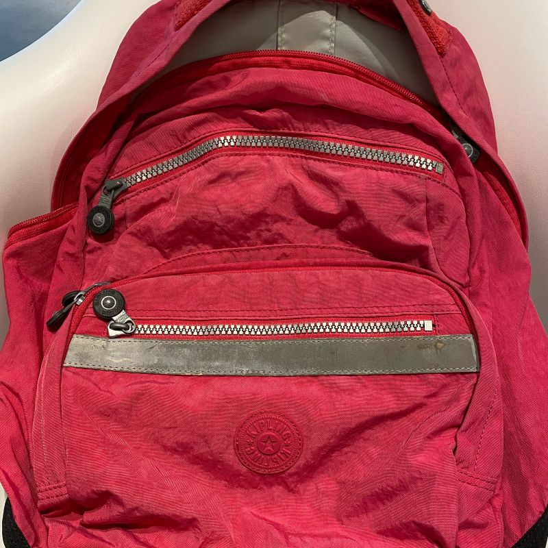 Mochila rosa kipling