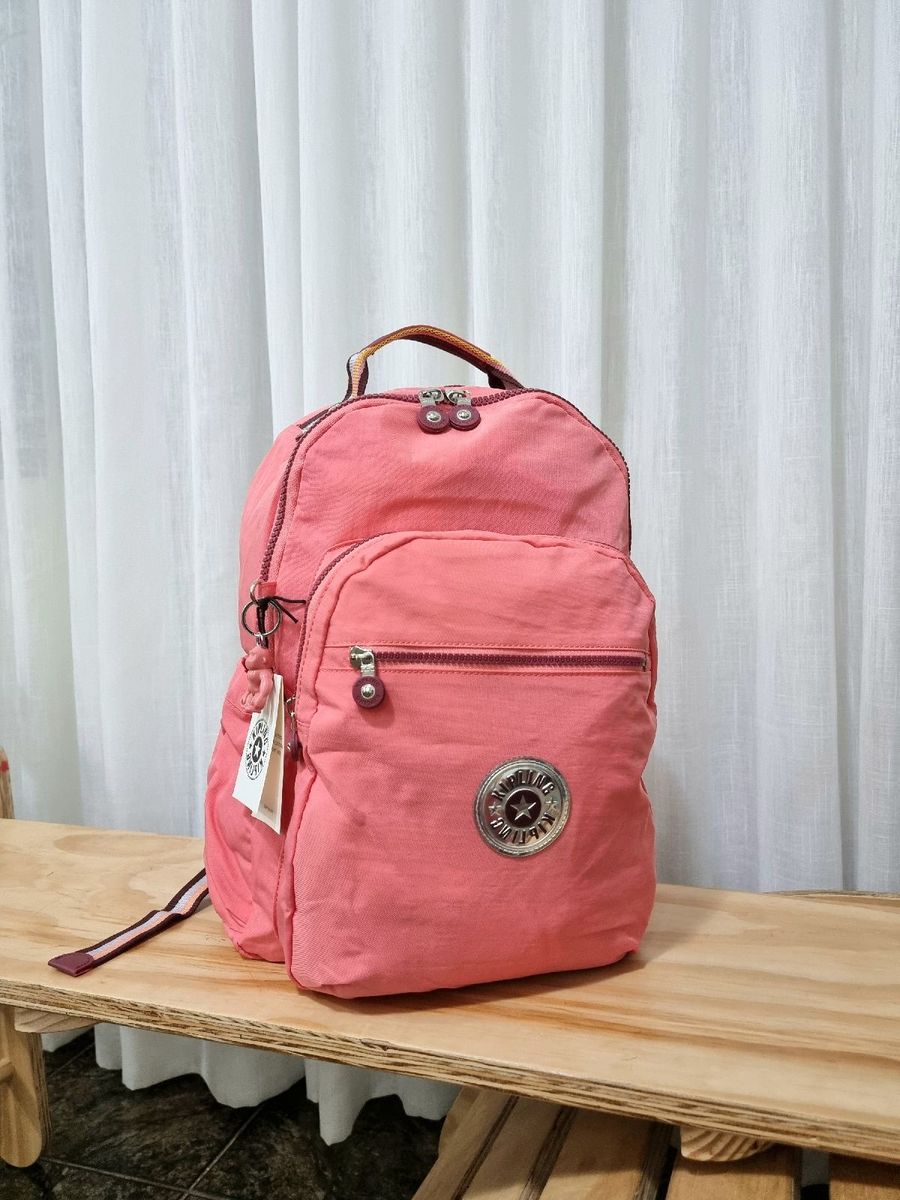 Mochila Kipling Rosa | Mochila Feminina Kipling Nunca Usado 87336660 ...