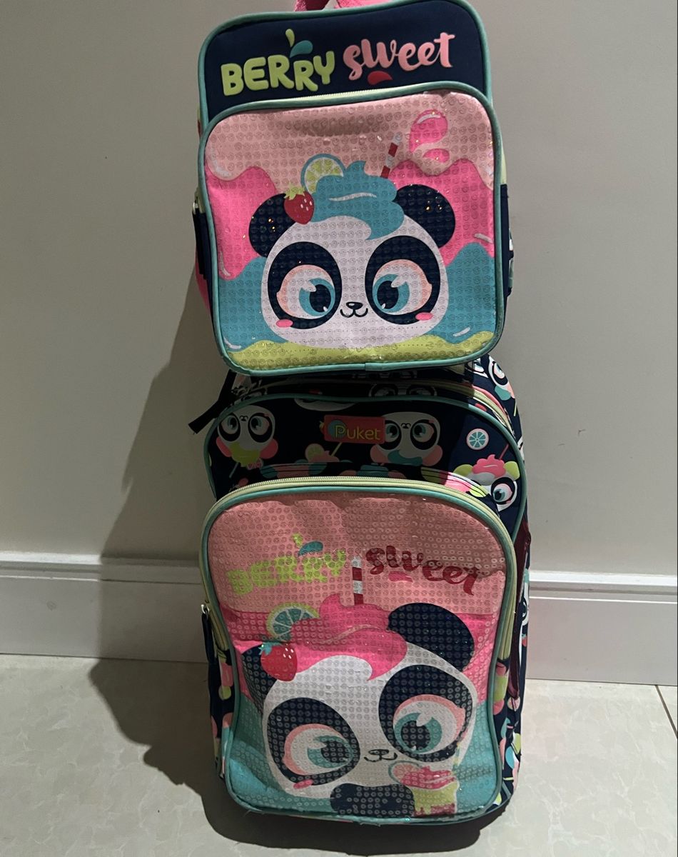 Mochila, Lancheira e Estojo Mochila Feminina Puket Usado 80121284 enjoei