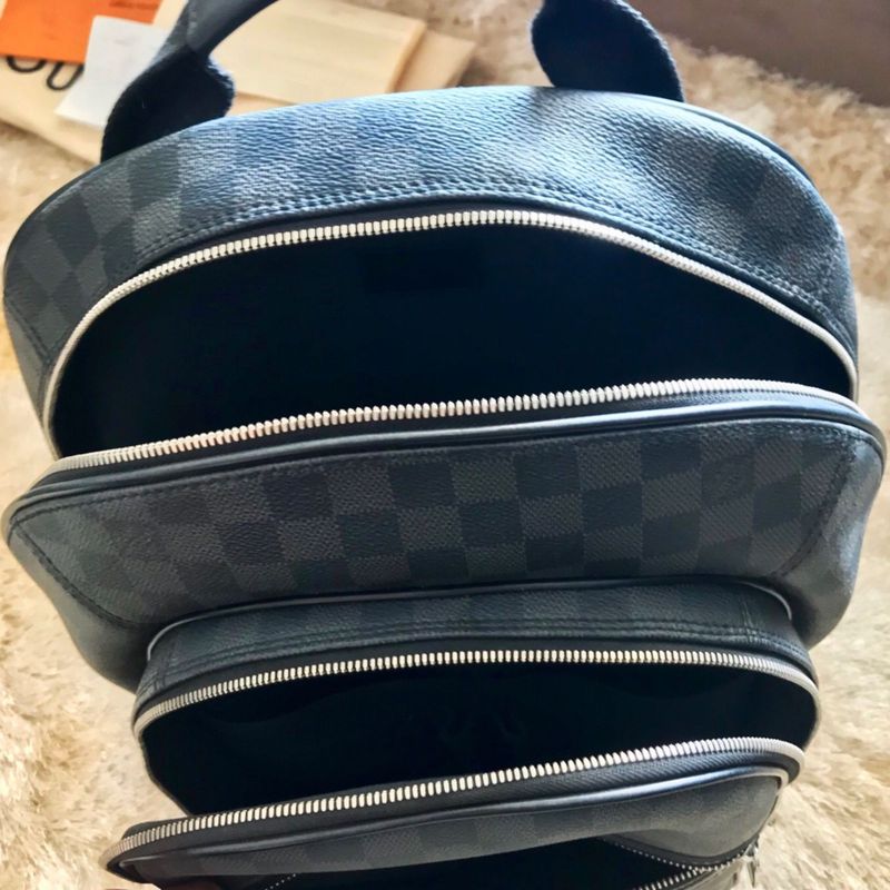 Mochila Louis Vuitton Michael Damier Graphite Masculina Original