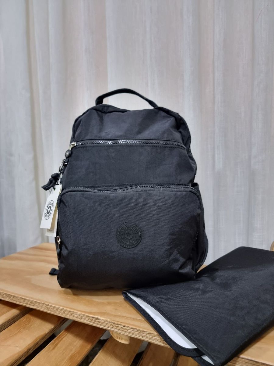 Kipling So Baby - Zaino Porta Pannolini Tutto In Uno Con Fasciatoio Integrato, 24L, Grigio - 2