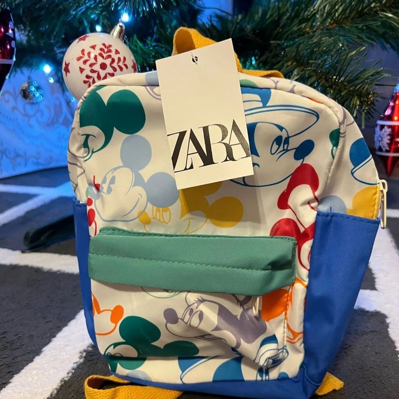 Mochila Pequena Mickey Disney Bolsa Mochila Feminina Zara Disney Nunca Usado 95315084 enjoei