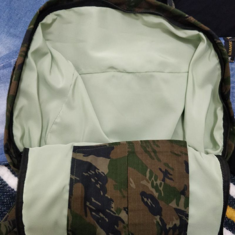 Kanken discount verde militar