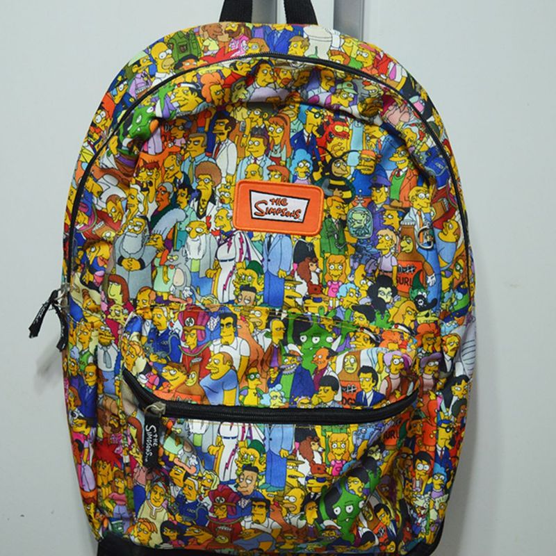 Mochila Masculina Mochila The Simpsons Mochila Simpsons Mochila