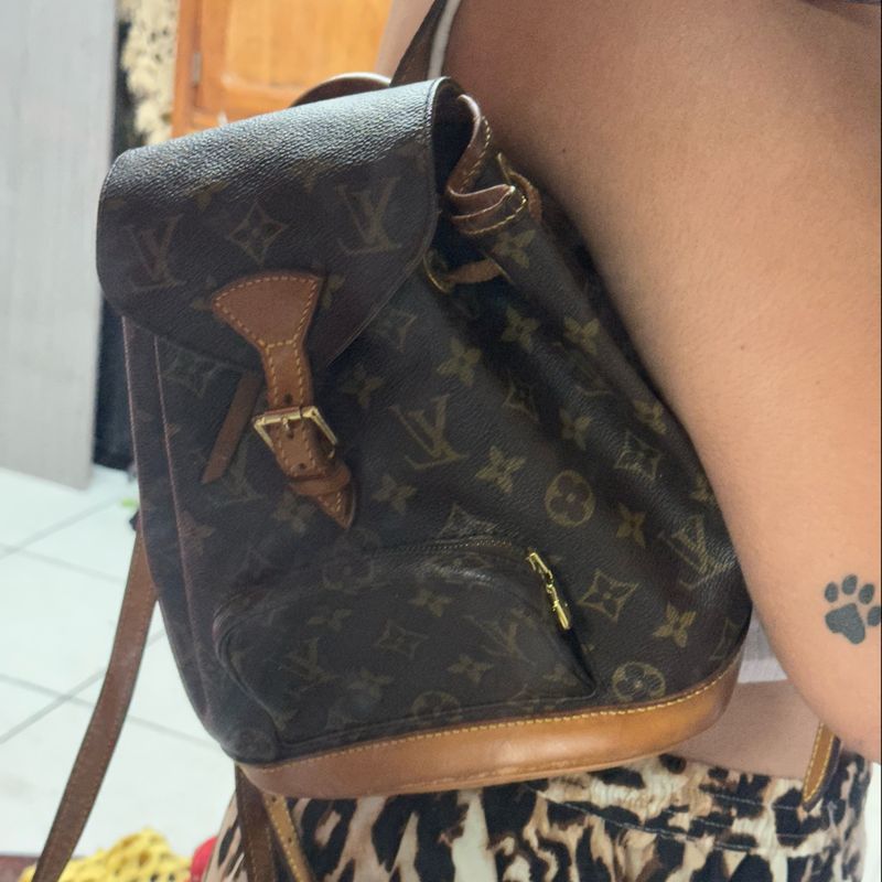 Mochila Réplica Louis Vuitton | Mochila Feminina Louis Vuitton Nunca Usado  50855253 | enjoei