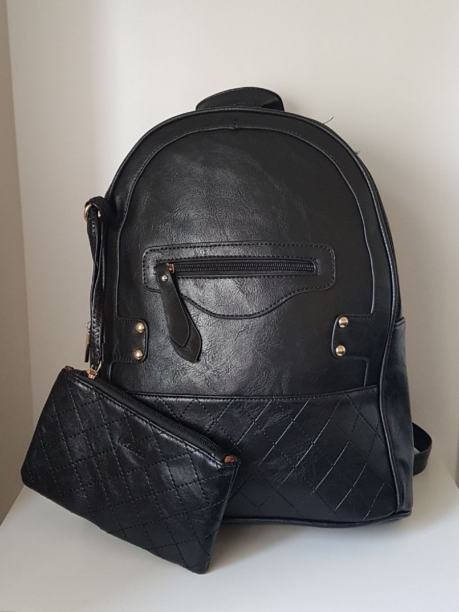 mochila preta street - mochila mochila