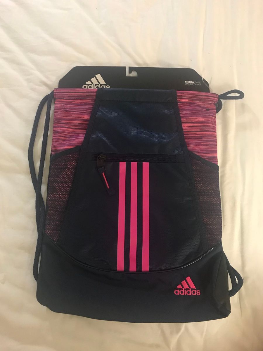 mochila de saco adidas