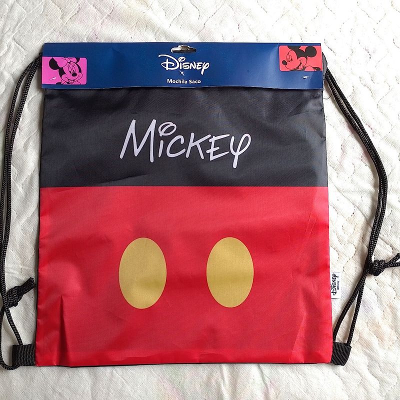 Mochila Saco Infantil It´s Mickey Thing Disney