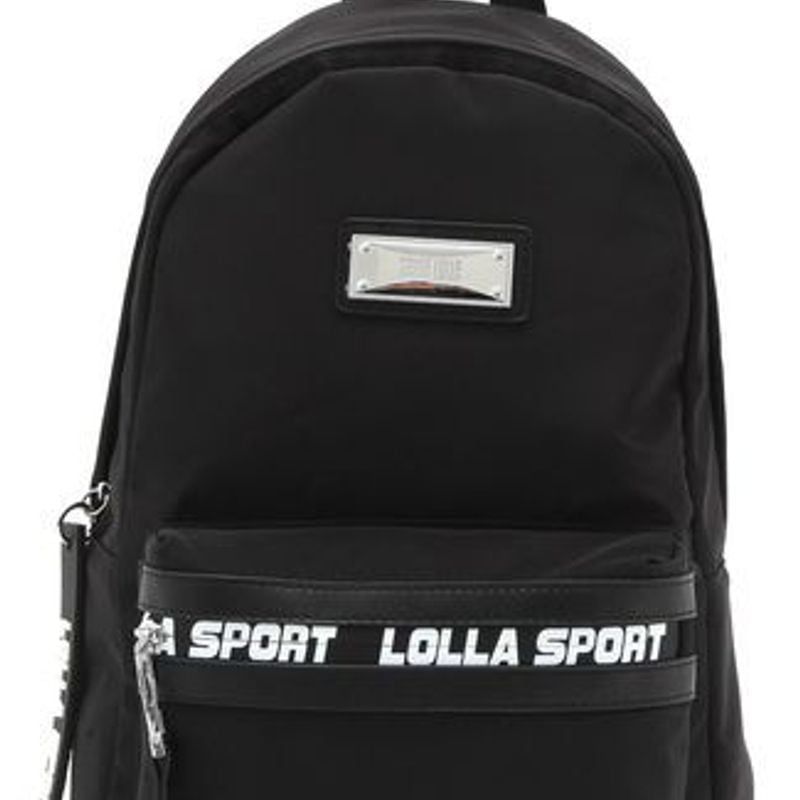 Mochila Santa Lolla Sport Preta Mochila Feminina Santa Lolla Nunca Usado  40335419 enjoei