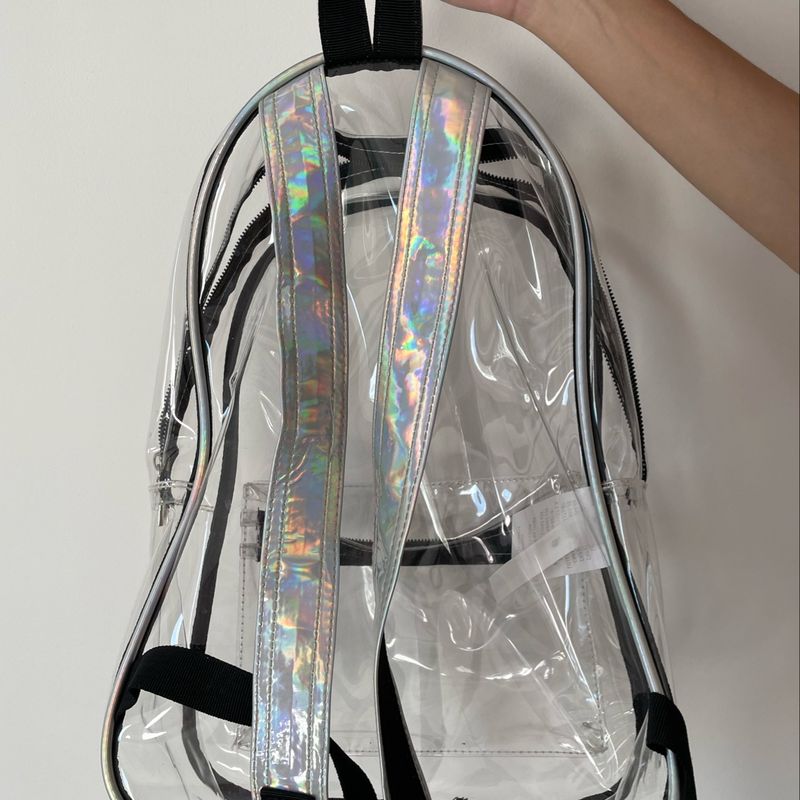 Mochila transparente 2025 forever 21